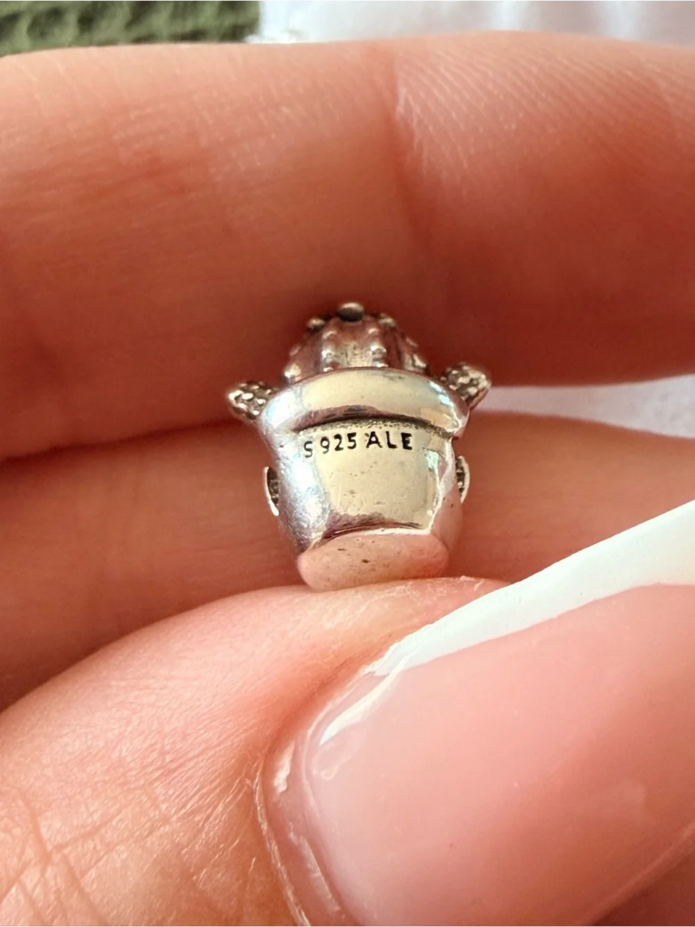 Pandora Silver 'Free Hugs' Cactus Charm Bracelet